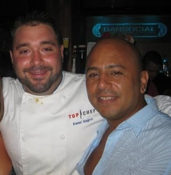 Chef  Venezolano Carlos La Cruz and Top Chef DanieL GAGNEN