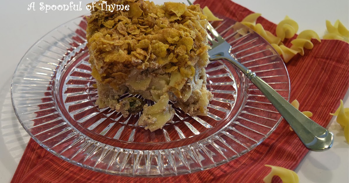 Lokshen Kugel aka Noodle Pudding