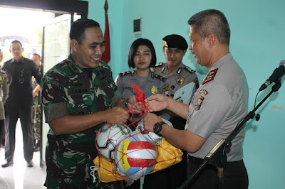 KUNJUNGAN KAPOLDA KE KODIM SRAGEN
