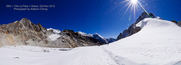 Crossing Cho La Pass via Dzongla