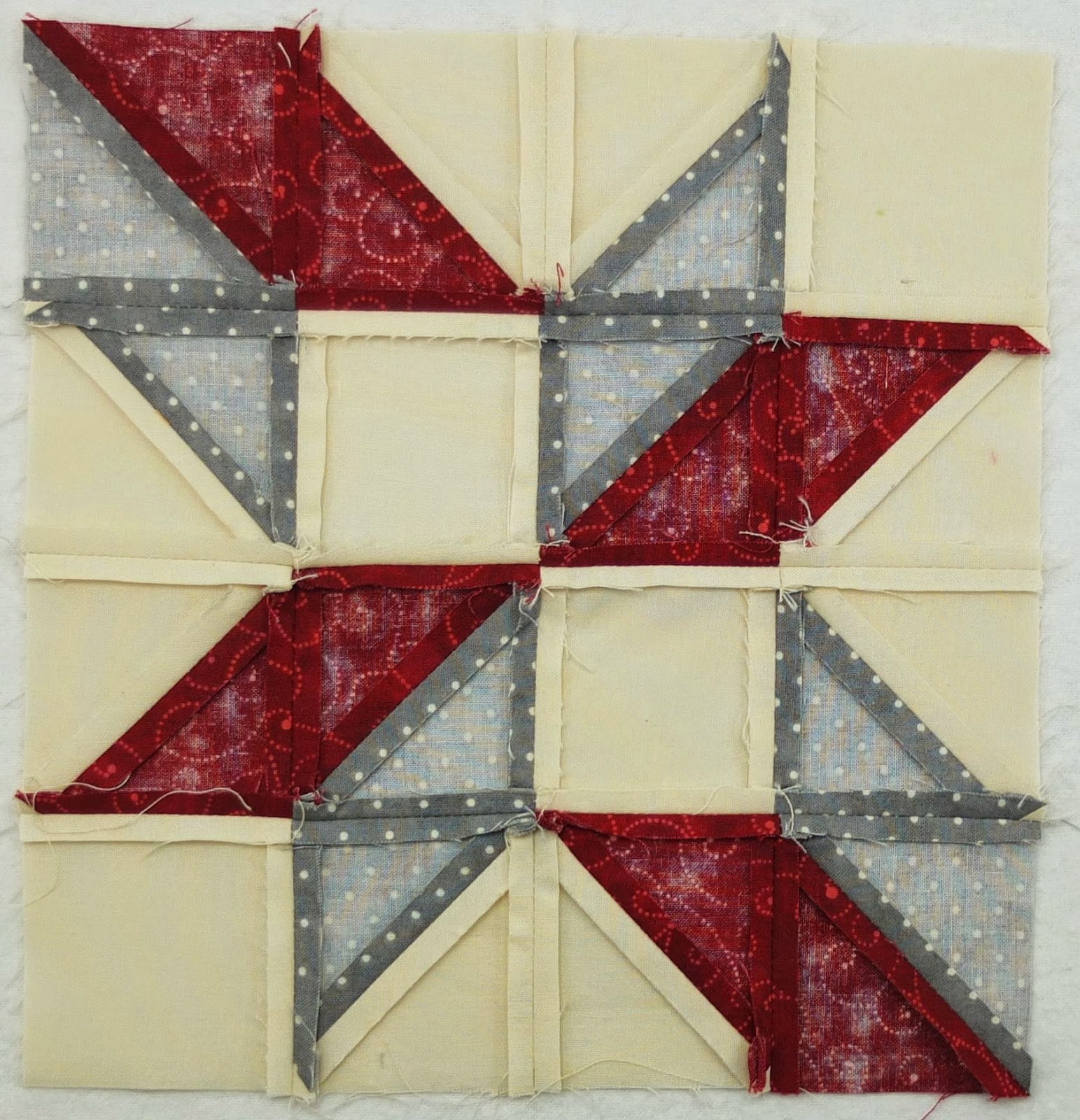 Neighborhood Quilt Club Road Through Oklahoma Quilt Block Tutorial