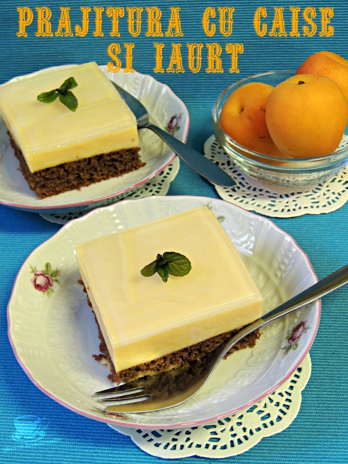 PRAJITURA CU CAISE SI IAURT