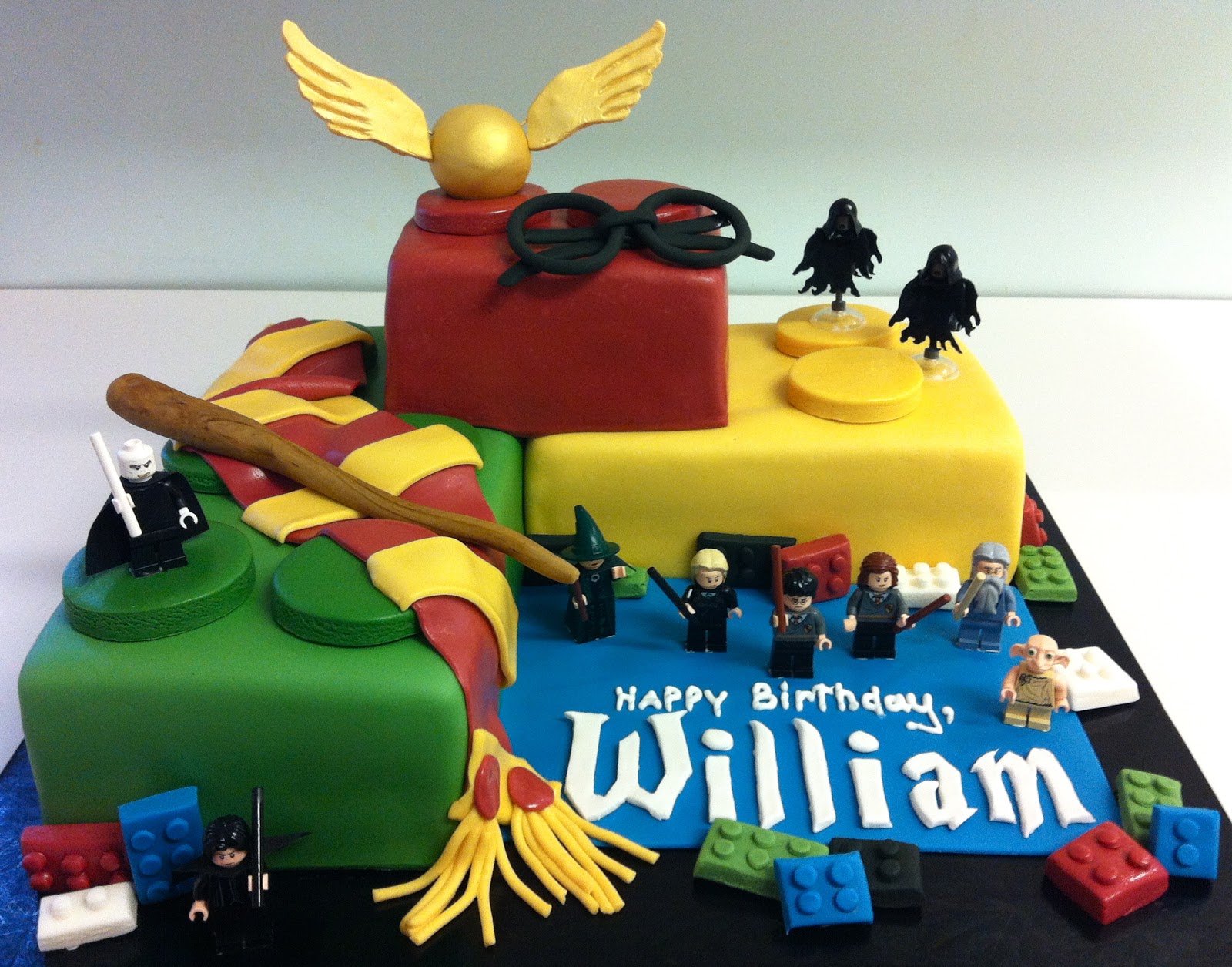 MegMade Cakes William s Lego  Harry  Potter  cake