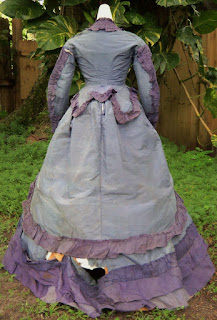 All The Pretty Dresses: Early Bustle Era Dress With Bows