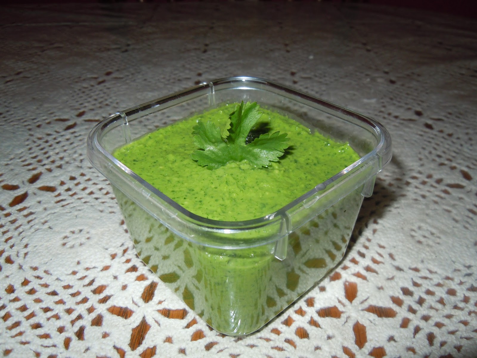My Cuban Traumas Cilantro Chutney