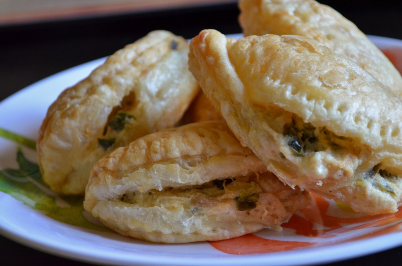 For the Love of Dessert Chicken Poblano Cream Cheese Empanadas