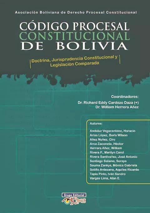 CÓDIGO PROCESAL CONSTITUCIONAL DE BOLIVIA