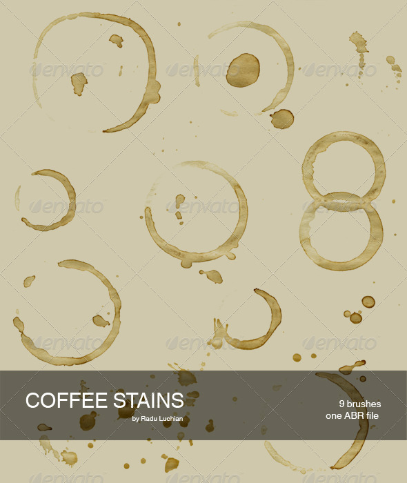 9 Coffee Stain Brushes
