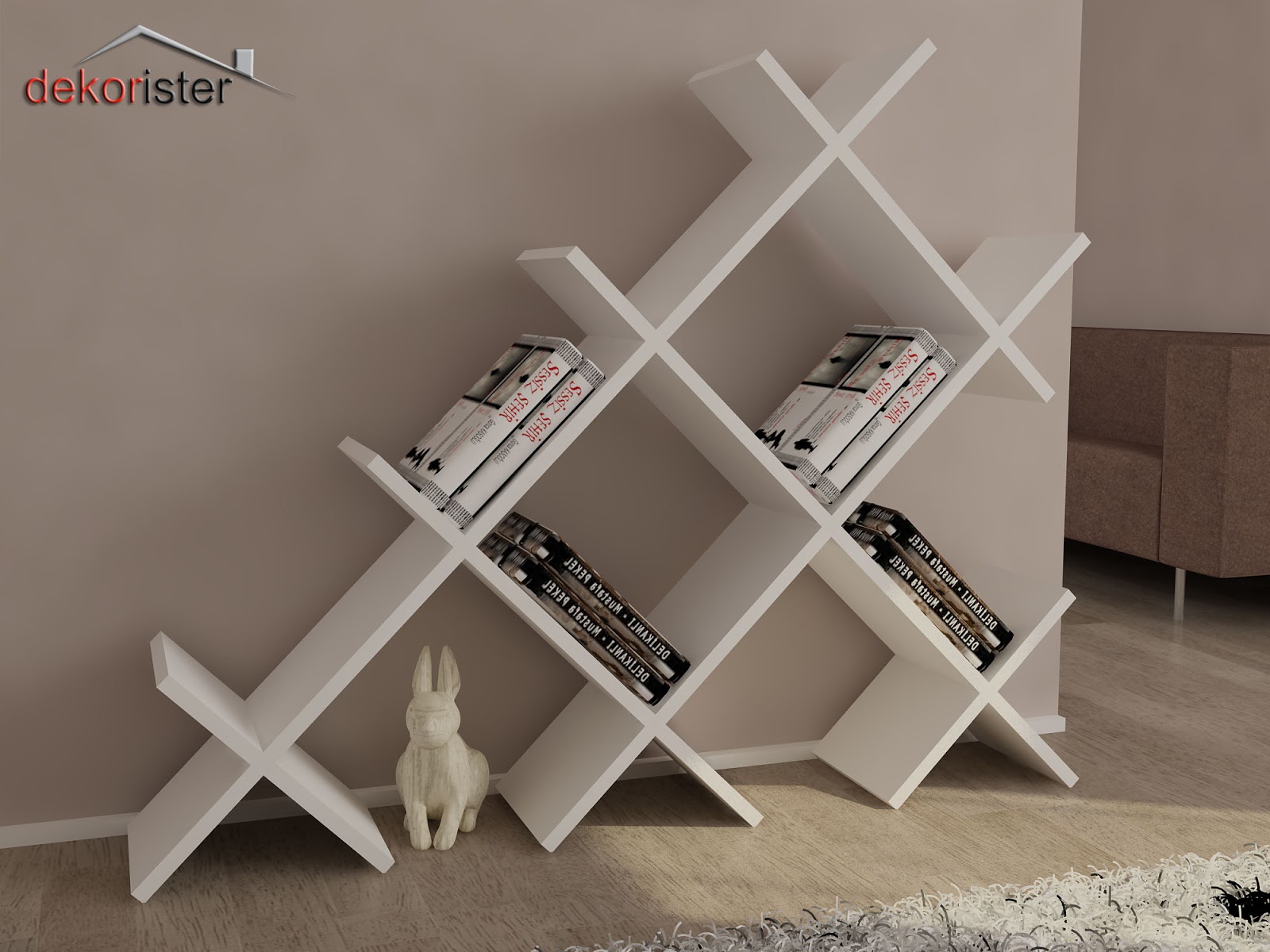 Duvar Rafları Duvar Rafları Resimleri Beyaz Kitaplık Modelleri