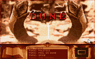 Dune 1 PC video game from 1992