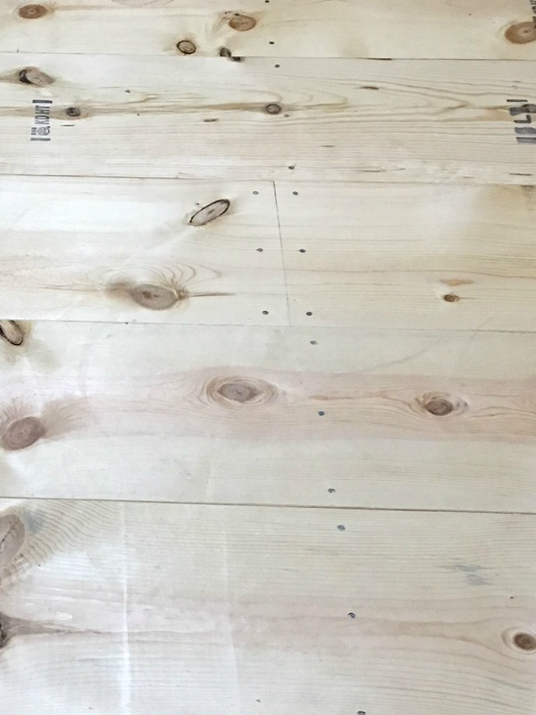DIY Wide Plank Pine Floors | Hood Creek Log Cabin