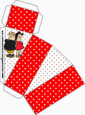 La Pequeña Lulú: Cajas para Fiestas para Imprimir Gratis. Esta es para hacer la tarta de cajas.