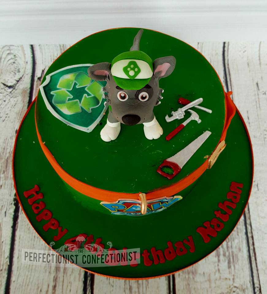 The Perfectionist Nathan - Rocky Paw Patrol Birthday Cake