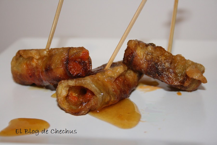 el blog de chechus, bocaditos de berenjena, elblogdechechus