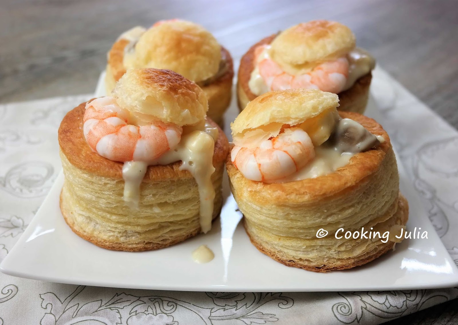 Bouchée à La Reine Fruit De Mer Thermomix