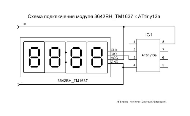 Мои проекты и инженерия в области электроники: Таймер прямого счёта для ...