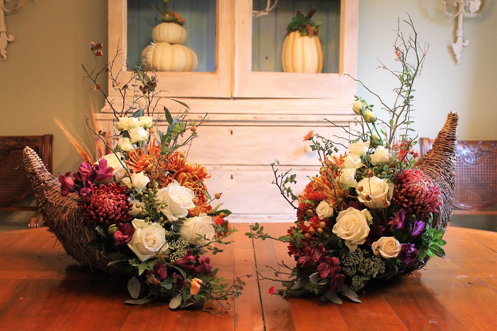 Fresh Flower Cornucopia Miss Kopy Kat