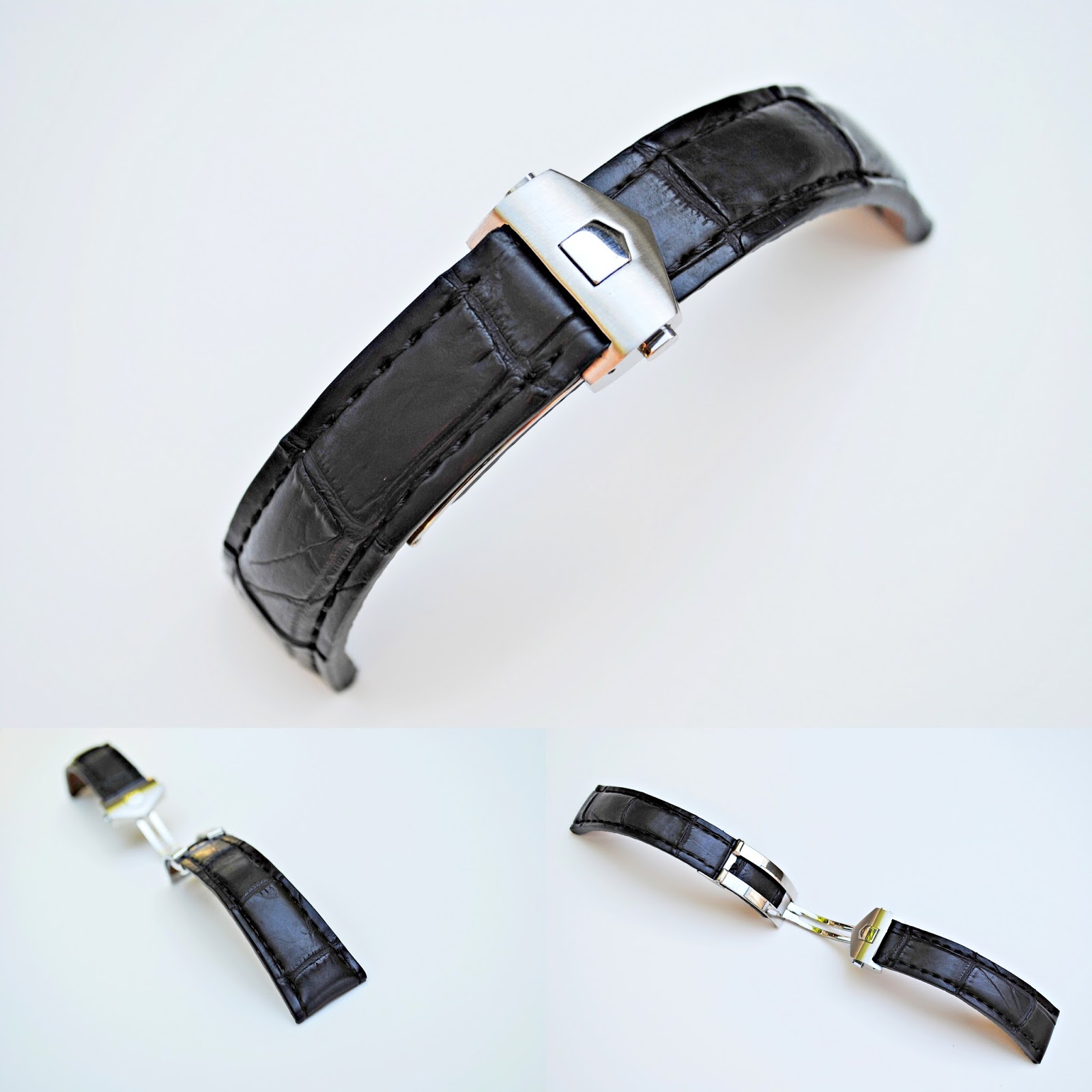 CHRISTIAN LEATHER WATCH STRAPS Black Leather Watch Strap Alligator christian-leather-watch-straps-black-leather-watch-strap-alligator