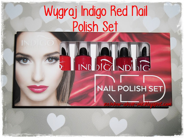 Konkurs z Indigo Nails Lab - Red Nail Polish Set