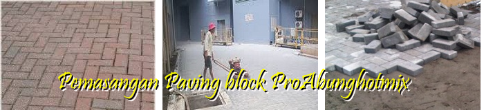 pemasangan Paaving Block