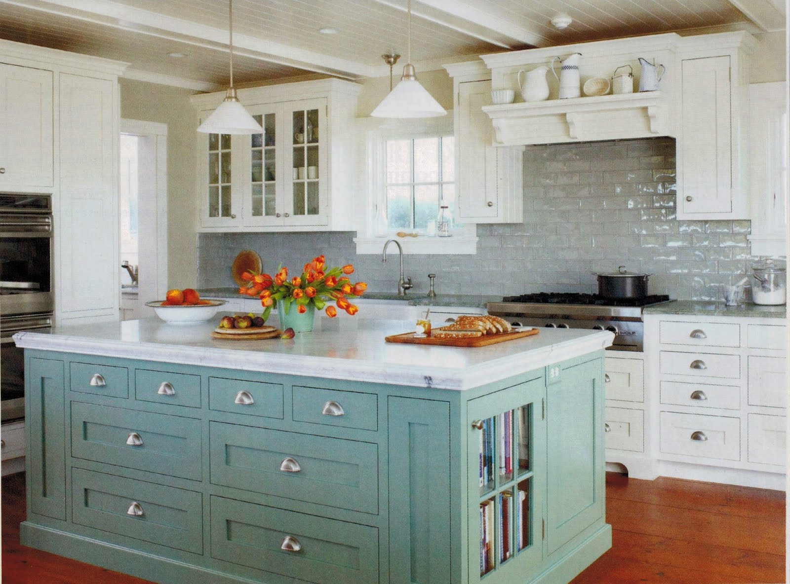 From the Crap Room: I MIGHT be obsessed with white kitchens...