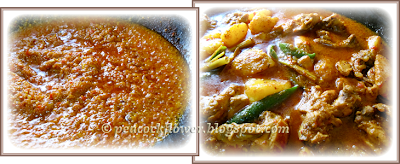Malacca Portuguese Debel (Devil) Curry dish