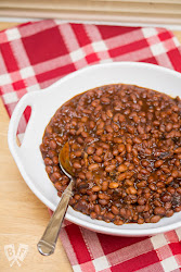 beans baked pot instant cooker pressure recipes bean recipe slowcookerfromscratch molasses bacon cooking bigflavorstinykitchen