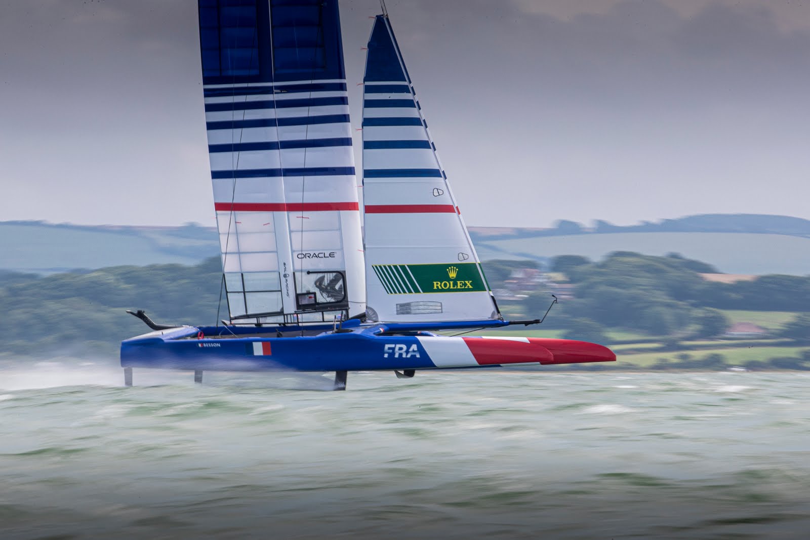 Le Sail GP débute à Cowes, pas de régates ce samedi pour Billy Besson et les teams du circuit