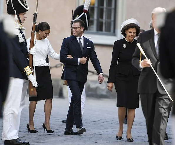 Queen Silvia, Crown Princess Victoria, Prince Daniel, Prince Carl Philip, Princess Sofia and Princess Madeleine