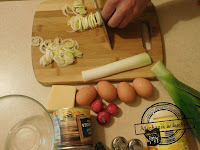 Sałatka porowa sałatki surówka por porowa z kukurydzą i majonezem sałatka  przepis na przyjęcie zimna płyta goście parapetówka 