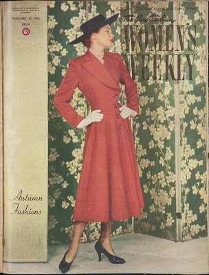 Australian Women's Weekly Cover, New Look Fashion, February 195