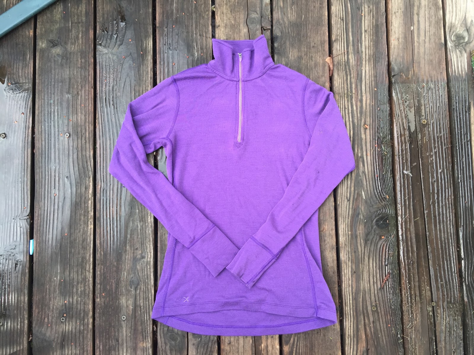 Outdoorsy Mama: Gear Review: WoolX Brooke ¼ Zip Midweight Layer