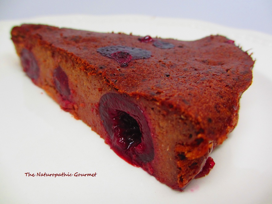 Chocolate Cherry Clafouti