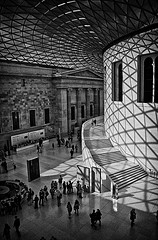 Photograph of the British Museum Great Court, 'Shadow and Light' by scott1723 on Flickr