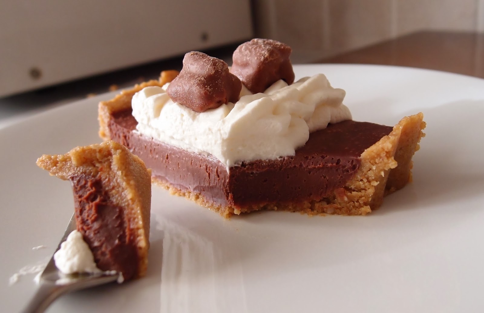 The Caked Crusader: No-bake chocolate tart