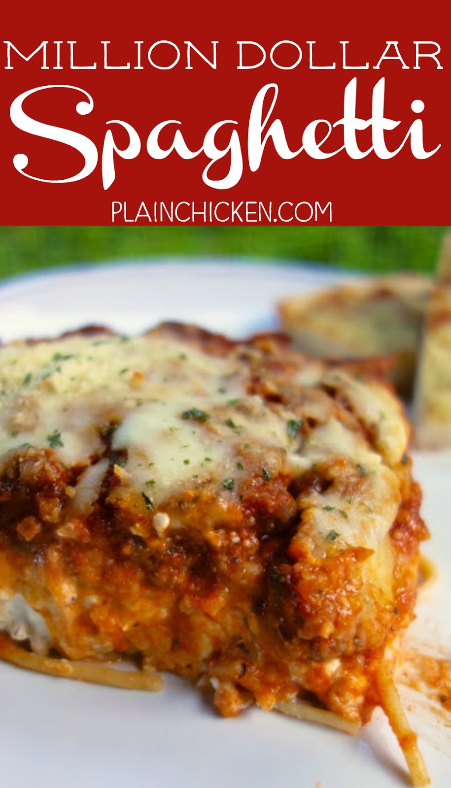 Million Dollar Spaghetti Plain Chicken