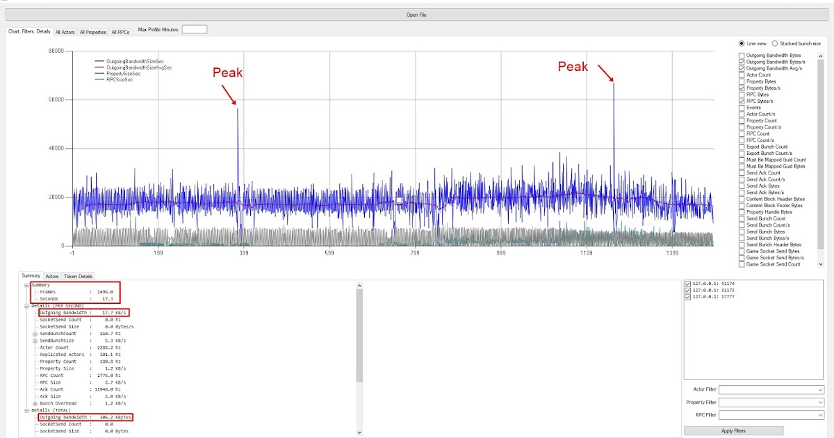 UE4 Network Profiler介紹 (一)