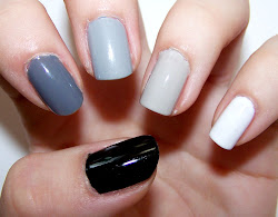 nails ombre blacktowhite diary nail bi sabrina euch gefallen diese lari