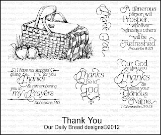 Our Daily Bread Designs, Thank You