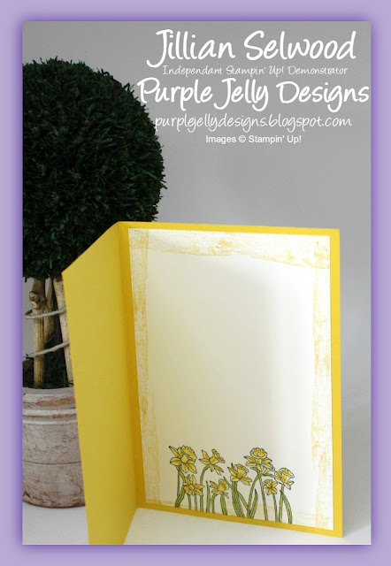 You're Inspiring Stamp Set, Happy Easter Card, Daffodil Delight