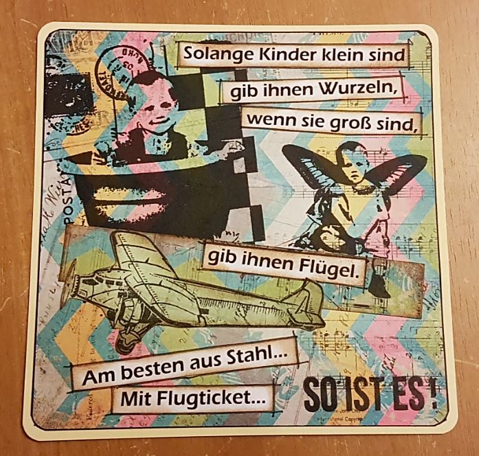 MamapiasStempelecke Zum 18. Geburtstag mit Reisegutschein