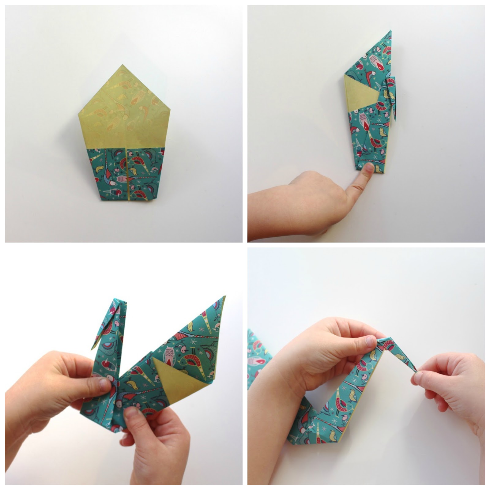 Paso a paso Como hacer un cisne en origami. / Soy un Mix!