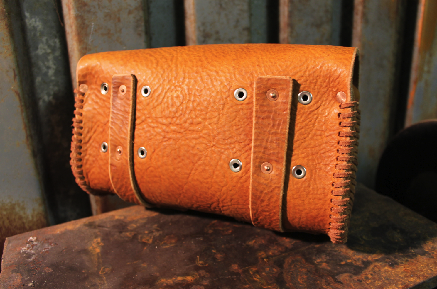 Rusty Knuckles Leather Motorcycle Tool Bags Rusty Knuckles Motors and Music for True Grit