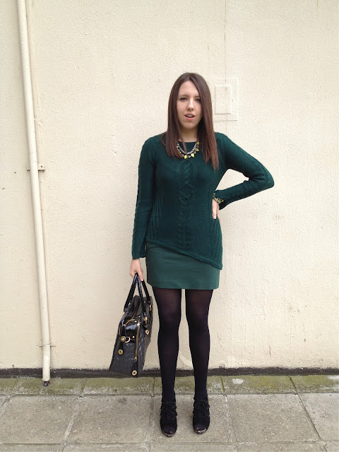 OUTFIT - Forest green - FASHION IN THE AIR
