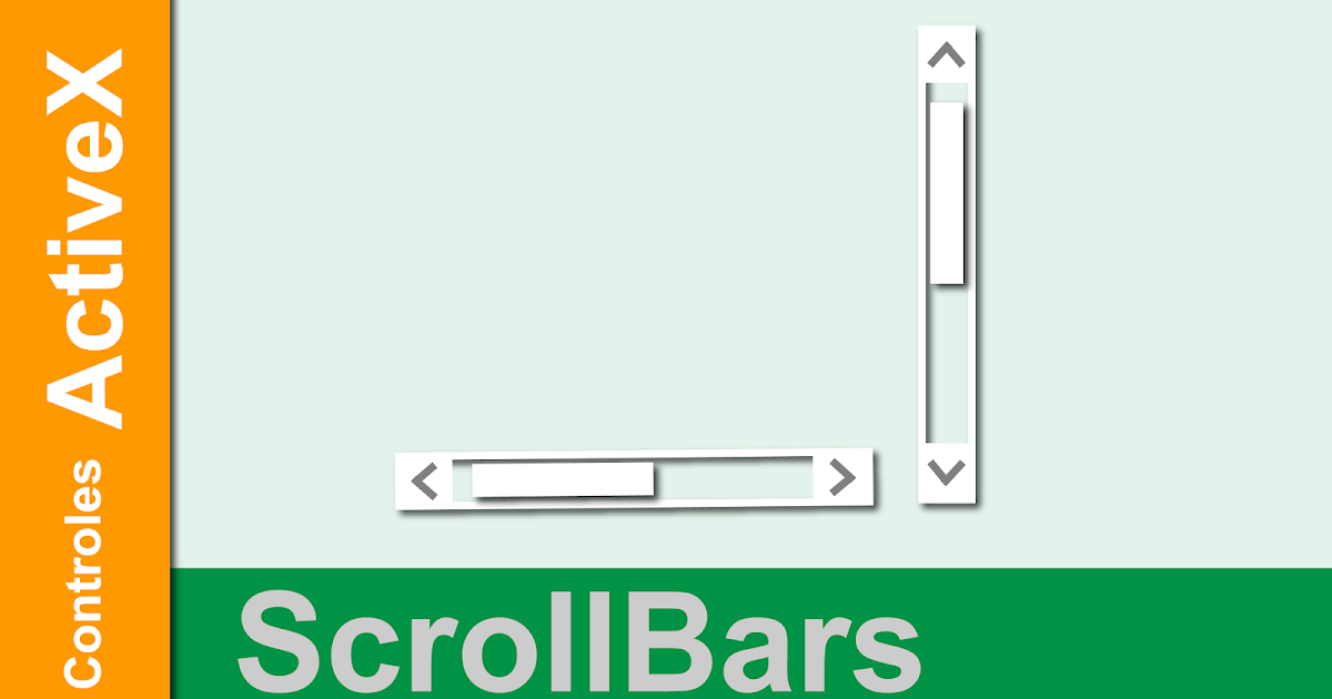 excelymas Controles ActiveX ScrollBar Características Principales
