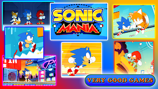 An article about the game Sonic Mania - on the gaming blog Very Good Games