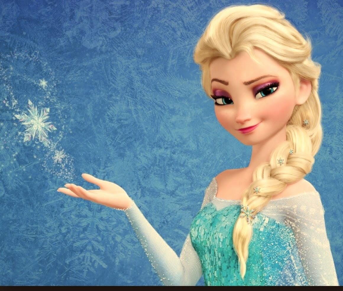 Tarjetas de Cumpleaños con Elsa de Frozen, parte 1