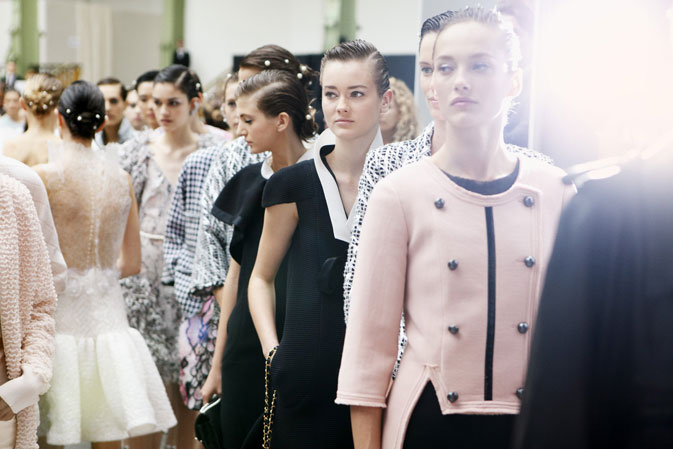 CHANEL Spring/Summer 2012 backstage | Cool Chic Style Fashion