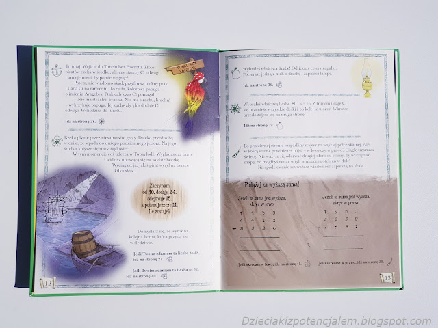 Książka matematyczna dla dzieci w wieku 6-8 lat z zadaniami z zakresu arytmetyki, pisemne dodawanie, działania w pamięci