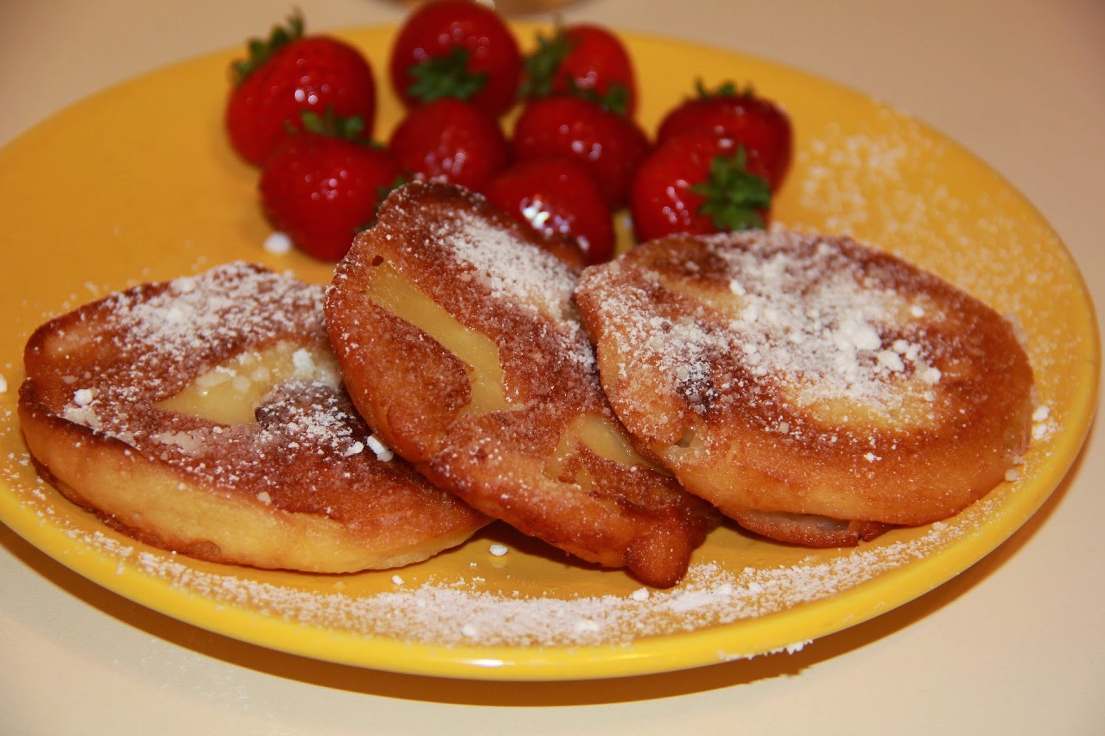 Apfelringe im Teigmantel / Apfelküchle/ Яблоки в тесте ~ Kulinarica